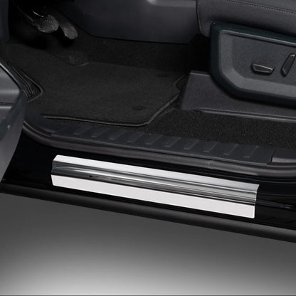 Putco Stainless Steel Door Sills - 2015-2017, Ford F150 - Super Crew (4 PCs) 95150 Photo - Primary