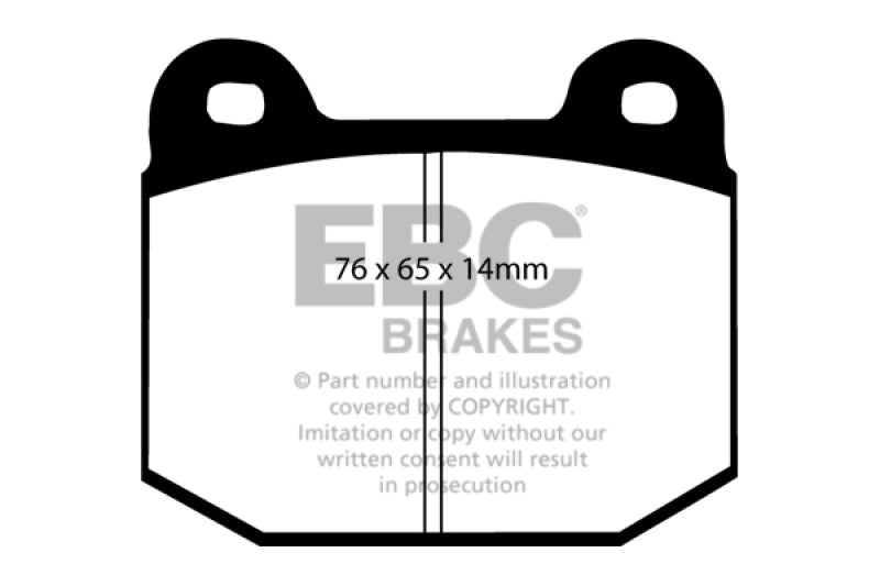 EBC Disc Brake Pad Set DP41537R Photo - Primary