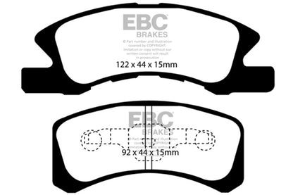 EBC Disc Brake Pad Set UD1731 Photo - Primary