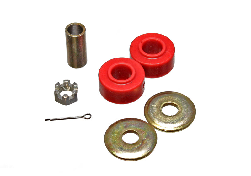 Energy Suspension Rack And Pinion Bushing Set Red Chevrolet Corvette All 1963-1982 3.10102R Photo - Primary