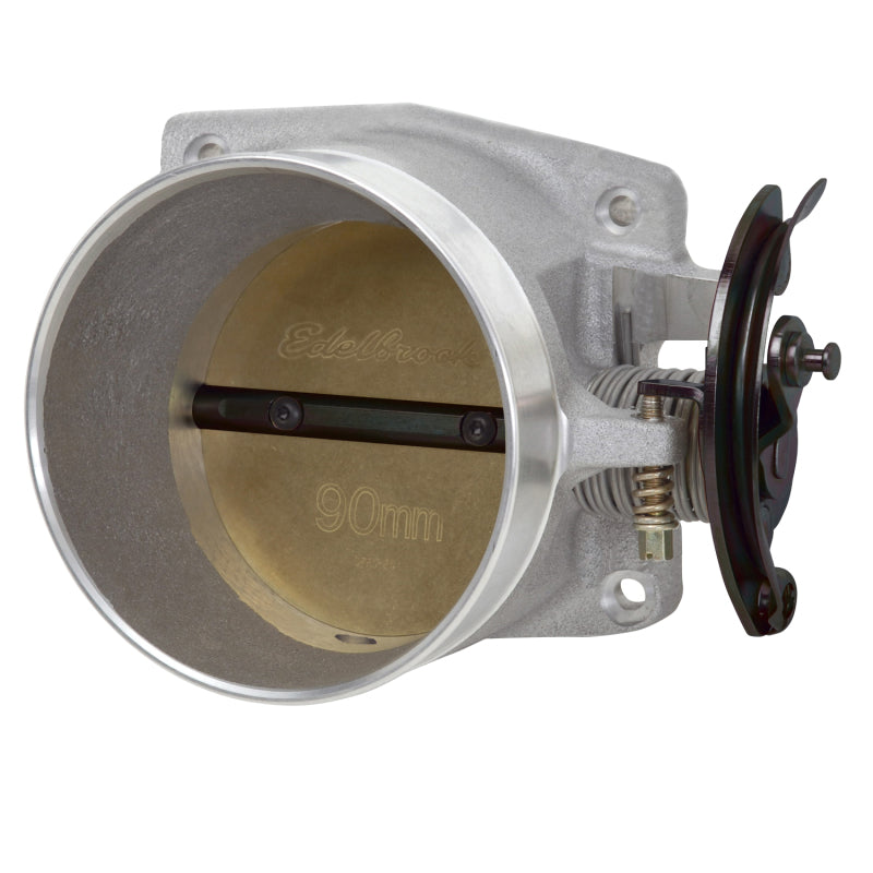 Edelbrock Throttle Body, 90MM, Pro-Flo XT, Ford-Style, Satin Finish 3818 Photo - Primary