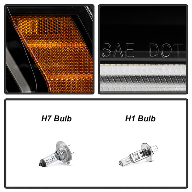 SPYDER 19-22 Dodge Ram 2500 (Halogen Only) Projector Headlights - Black PRO-YD-DR19HDHALSI-SEQ-BK 5088611 5088611 Photo - Unmounted