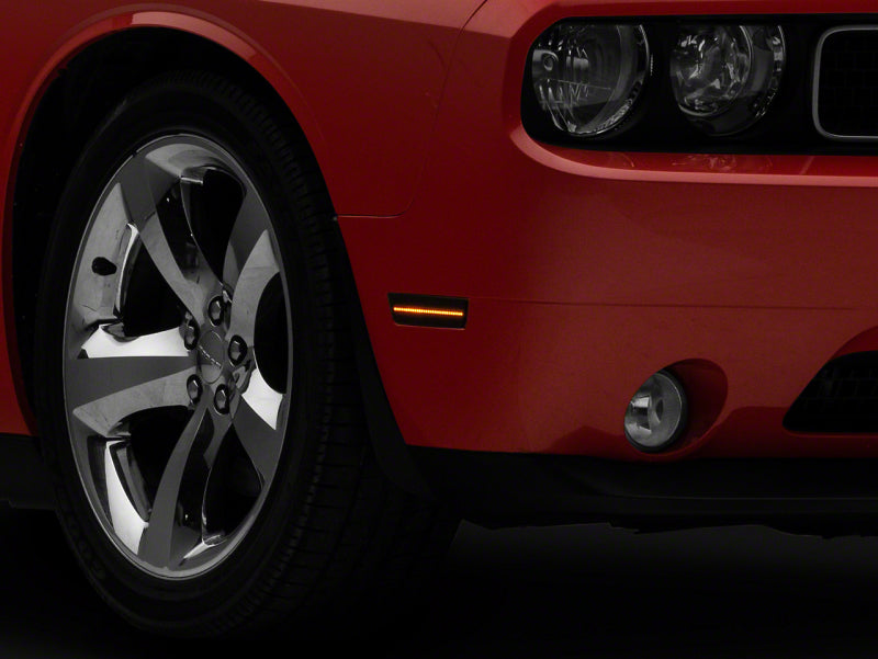 Raxiom 08-14 Dodge Challenger Axial Series LED Side Marker Lights- Smoked CH3218 CH3218 Photo - Primary