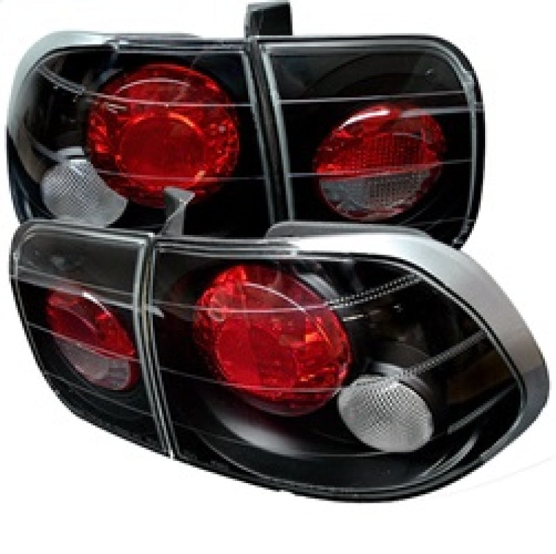 Spyder Honda Civic 96-98 4Dr Euro Style Tail Lights Black ALT-YD-HC96-4D-BK 5004970 5004970 Photo - Primary