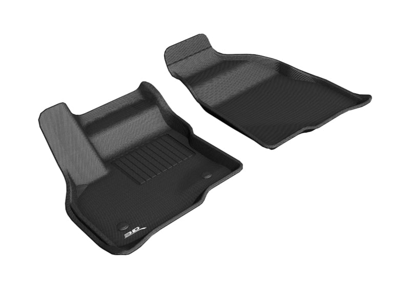 3D MAXpider 2017-2020 Chevrolet Bolt Ev Kagu 1st Row Floormat - Black L1CH08711509 L1CH08711509 Photo - Primary