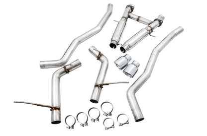 AWE Tuning 2020 Jeep Grand Cherokee SRT Track Edition Exhaust - Chrome Silver Tips 3020-32061 3020-32061 Photo - out of package