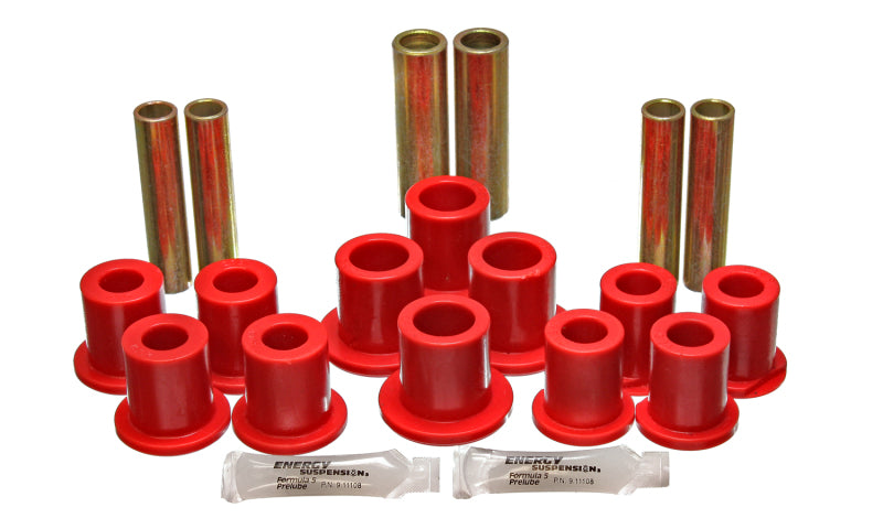 Energy Suspension Leaf Spring Bushing Set Red Ford E-250 Econoline All 1992-2002 4.2145R Photo - Primary