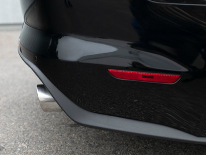 aFe MACH Force-Xp SS Axle Back Exhaust w/Polished Tips 15-17 Ford Mustang GT V8-5.0L 49-43105-P 49-43105-P Photo - Mounted