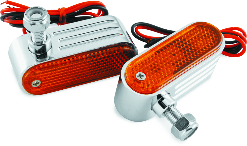 BikeMaster Marker/Side Lights 5/16in Mount Dual Bulb Amber 410653 410653 Photo - Primary