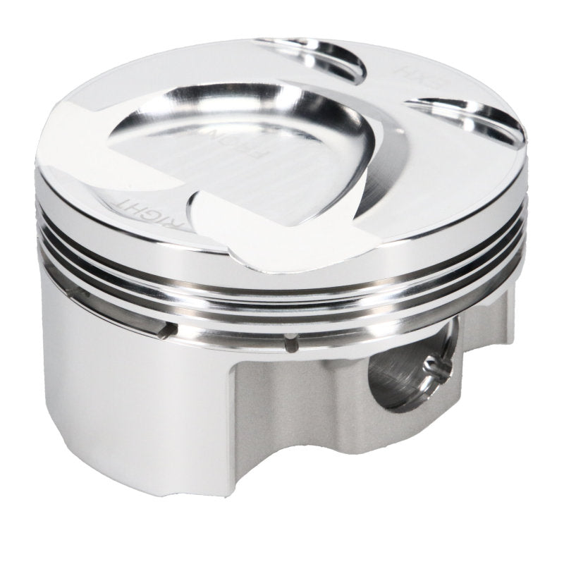 JE Pistons Nissan VR30DDTT 86mm Bore 10.2:1 CR -3cc Dish - Set of 6 346348 346348 Photo - out of package