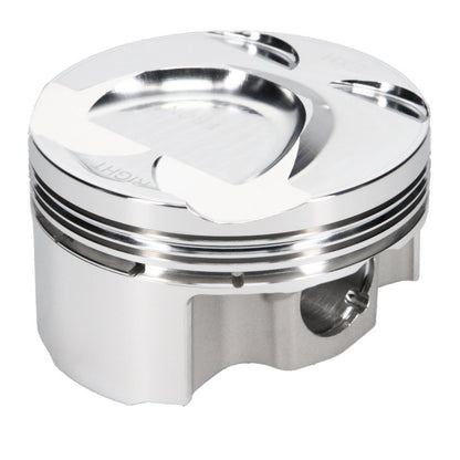 JE Pistons Nissan VR30DDTT 86mm Bore 10.2:1 CR -3cc Dish - Set of 6 346348 346348 Photo - out of package
