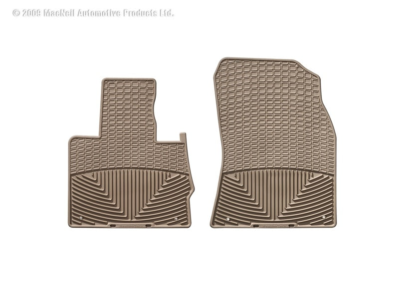 WeatherTech 00-06 BMW X5 Front Rubber Mats - Tan W27TN W27TN Photo - Primary