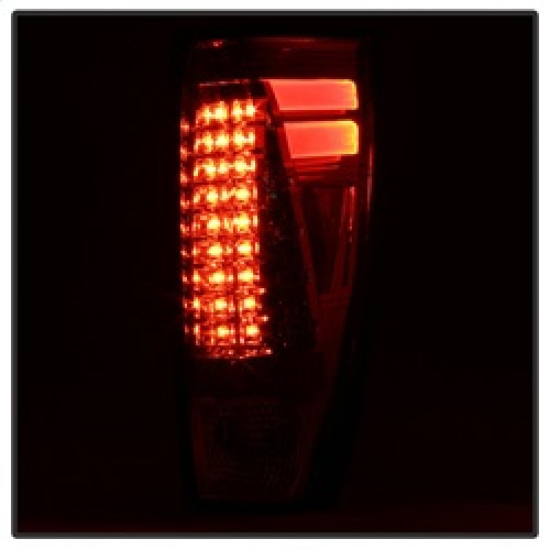 Spyder Chevy Avalanche 02-06 LED Tail Lights Chrome ALT-YD-CAV02-LED-C 5001078 5001078 Photo - Unmounted
