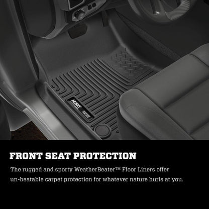 Husky Liners 03-08 Dodge Ram 1500/2500/3500 Quad Cab WeatherBeater Combo Black 98031 Photo - Mounted