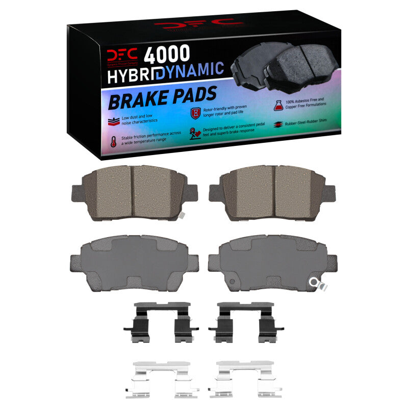 DFC DFC 4000 HybriDynamic Brake Pads Brakes, Rotors & Pads Brake Pads - OE main image