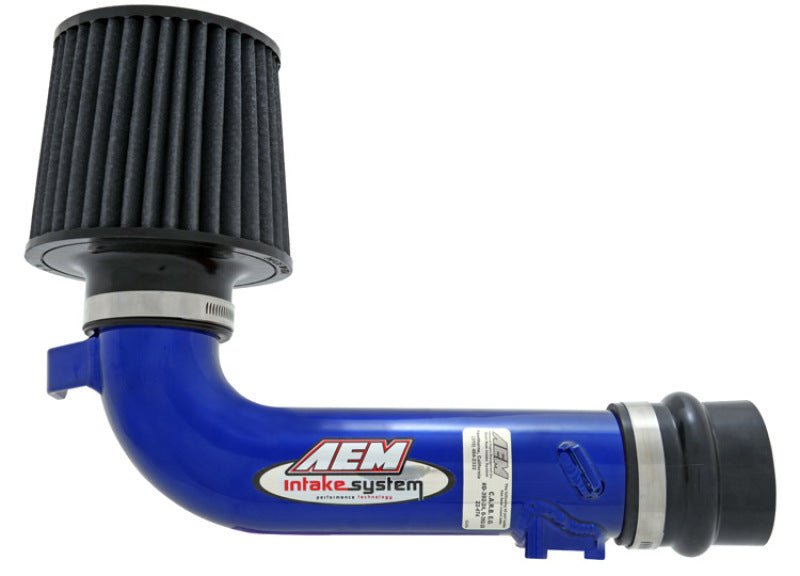 AEM Induction AEM 02-06 WRX/STi Blue Short Ram Intake 22-474B 22-474B Photo - Primary