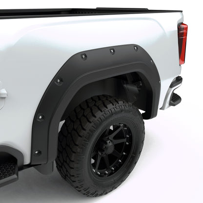 EGR 2020 GMC Sierra HD Bolt-On Style Black Fender Flare - Set 791954 791954 User 2