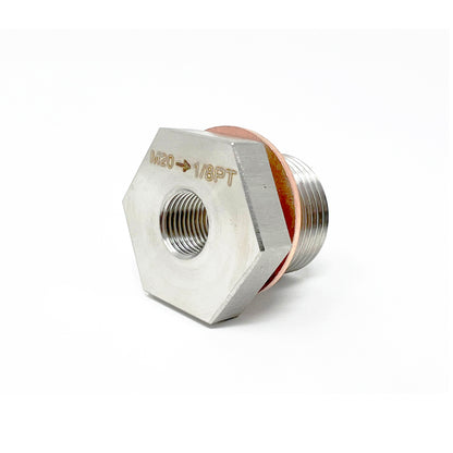 Torque Solution Subaru M20-1.5 to 1/8 PT Sensor Adapter Plug TS-SU-732 TS-SU-732 User 1