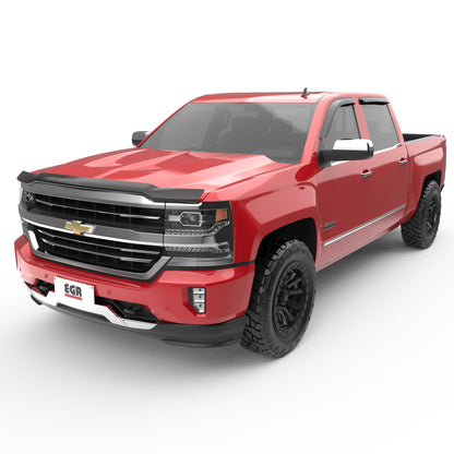 EGR 14+ Chev Silverado Ext Cab Tape-On Window Visors - Set of 4 641671 641671 User 1