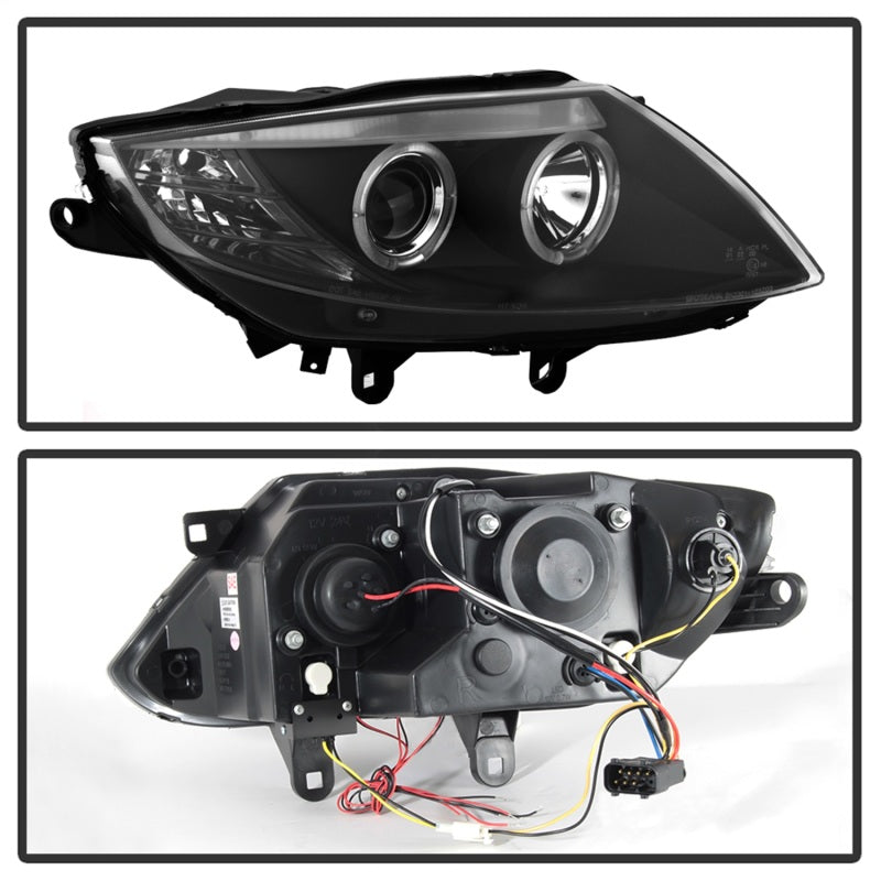 Spyder BMW Z4 03-08 Projector Headlights Halogen Model Only - LED Halo Black PRO-YD-BMWZ403-HL-BK 5029072 5029072 Photo - Unmounted