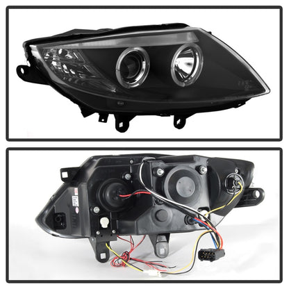 Spyder BMW Z4 03-08 Projector Headlights Halogen Model Only - LED Halo Black PRO-YD-BMWZ403-HL-BK 5029072 5029072 Photo - Unmounted