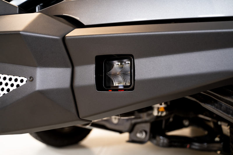 DV8 Offroad 3in Cube LED Light 40W Pod Light 5W LED BE3EW40W BE3EW40W Photo - Mounted
