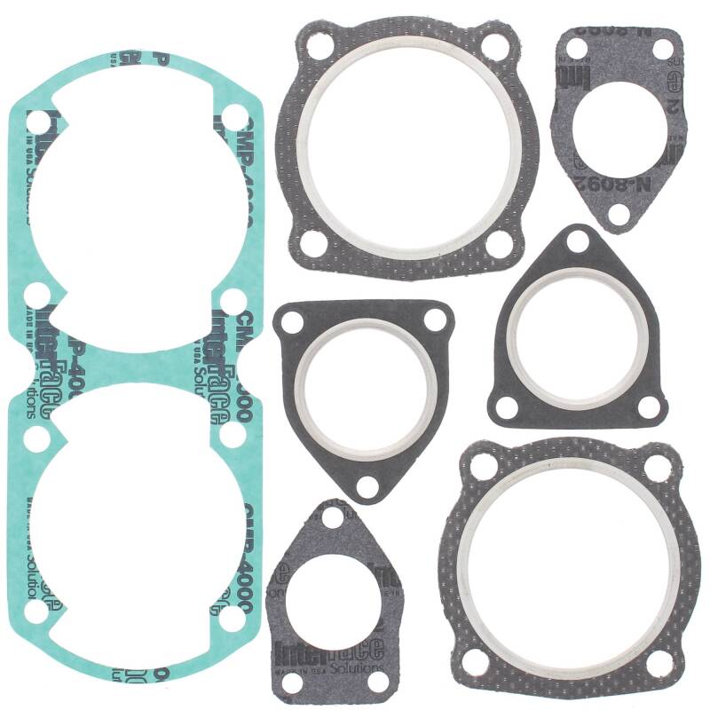 Vertex Pistons Vertex Gaskets 1992 Yamaha Enticer ET340TR Top End Gasket Kit 710301 710301 Photo - Primary