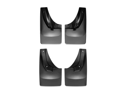 WeatherTech 2014+ Dodge Ram 2500/3500 (Vehicles w/o Fender Flares) No Drill Mudflaps - Black 110045-120024 110045-120024 Photo - Primary