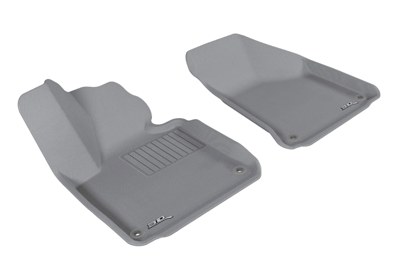 3D MAXpider 2006-2013 Audi A3 Kagu 1st Row Floormat - Gray L1AD00511501 L1AD00511501 Photo - Primary