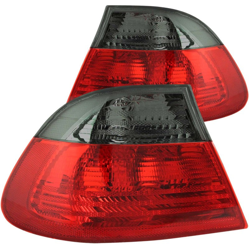 Anzo 2000-2003 BMW 3 Series E46 Tail lights Red/Smoke - Outer 221202 Photo - Primary