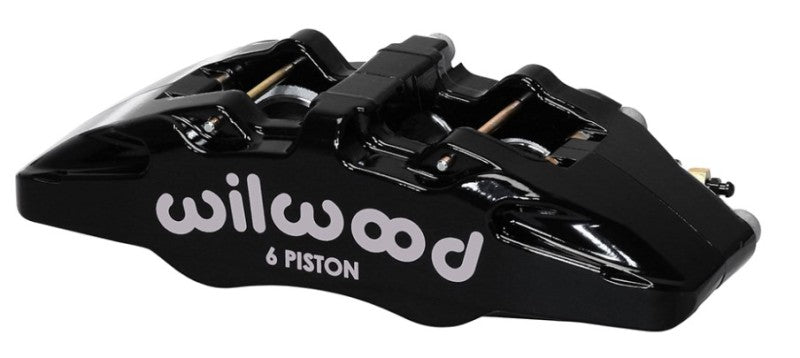Wilwood Caliper-Forged DP6A, 5.25" mt.-Red-R/H, 1.62/1.38"/1.38" Pistons, .81" 120-13428-RD User 1