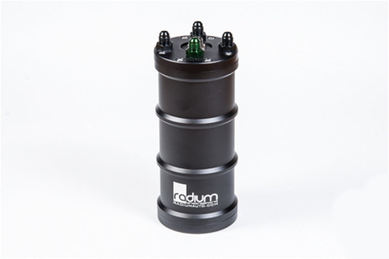 Radium High Volume Fuel Surge Tank Pumpless Single -10AN Center Pick-Up 20-0081 Photo - Primary