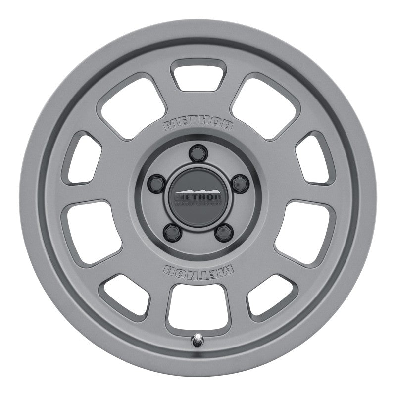 Method Wheels Method MR705 17x8.5 0mm Offset 5x5 71.5mm CB Titanium Wheel MR70578550800 MR70578550800 User 1