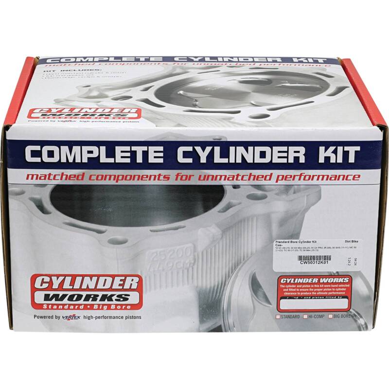 Cylinder Works 21-23 Gas-Gas MC 50 50cc Standard Bore Cylinder Kit CW50012K01 CW50012K01 Photo - Primary