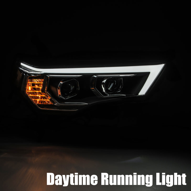 AlphaRex 14-20 Toyota 4Runner PRO-Series Projector Headlights Plank Style Chrm w/Sequential Signal 880731 880731 User 1