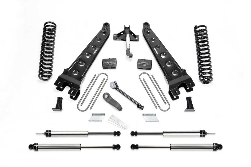 Fabtech 4" Radius Arm System W/ Dirt Logic Shocks K2215DL Photo - Primary