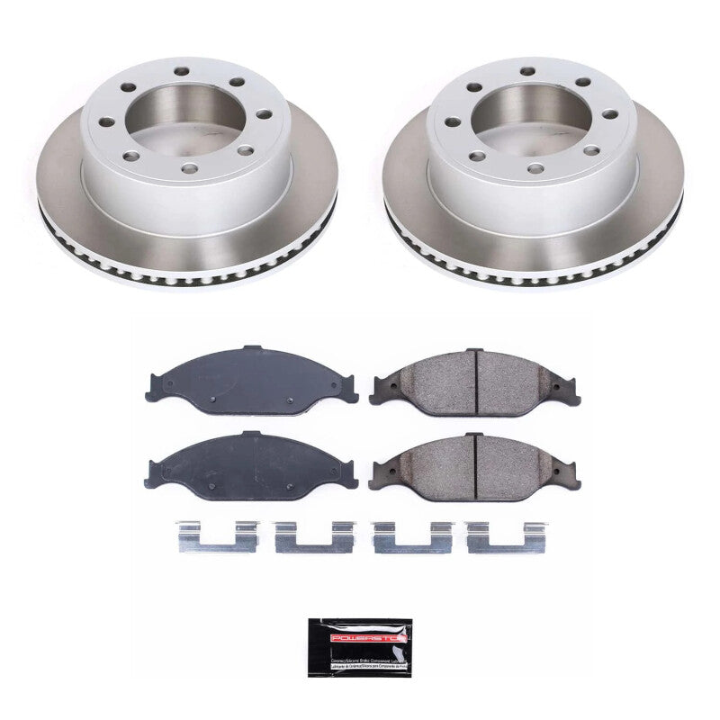 PowerStop Power Stop 99-04 Ford Mustang Front Semi-Coated Rotor Kit SC1301 SC1301 Photo - Primary