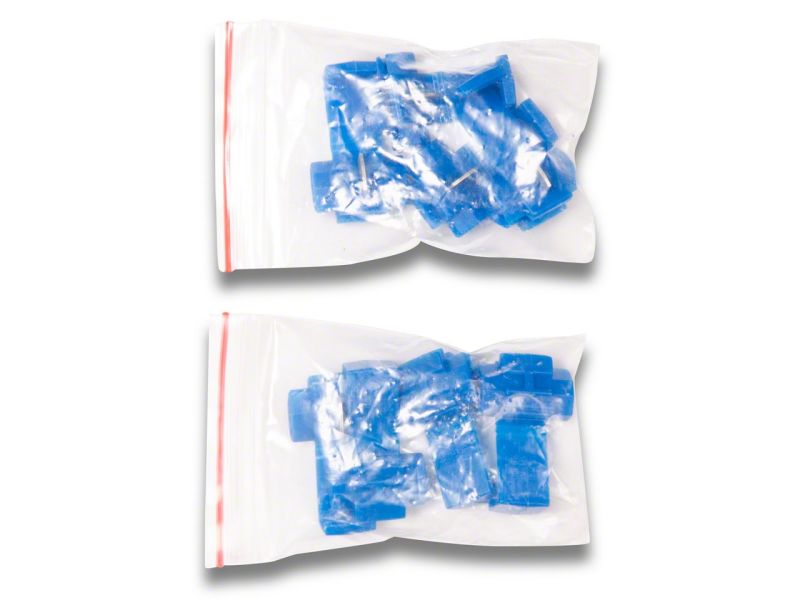 Raxiom 05-09 Ford Mustang Excluding GT500 LED Halo Projector Headlights- Blk Housing (Clear Lens) 101683 101683 Photo - Close Up