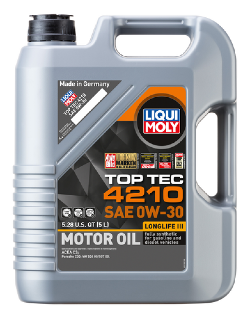 LIQUI MOLY 5L Top Tec 4210 Motor Oil 0W-30 22158