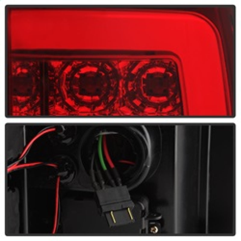 Spyder 07-13 Silverado (Will Not Work w/2010 921 Bulb) V3 Tail Lights Rd/Clr ALT-YD-CS07V3-LBLED-RC 5084101 5084101 Photo - Unmounted