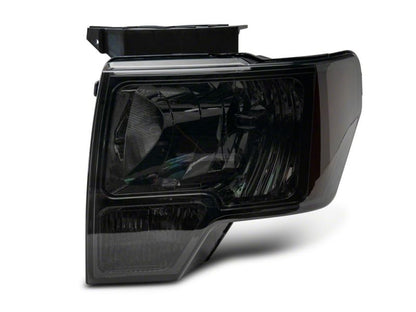 Raxiom 09-14 Ford F-150 Axial OEM Style Rep Headlights- Chrome Housing- SmokedLens T551344 T551344 Photo - Close Up
