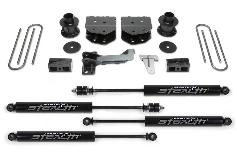 Fabtech 4" Budget System w/ Rear Stealth Shocks K2181M Photo - Primary