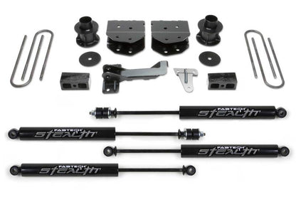 Fabtech 4" Budget System w/ Stealth Shocks K2160M Photo - Primary