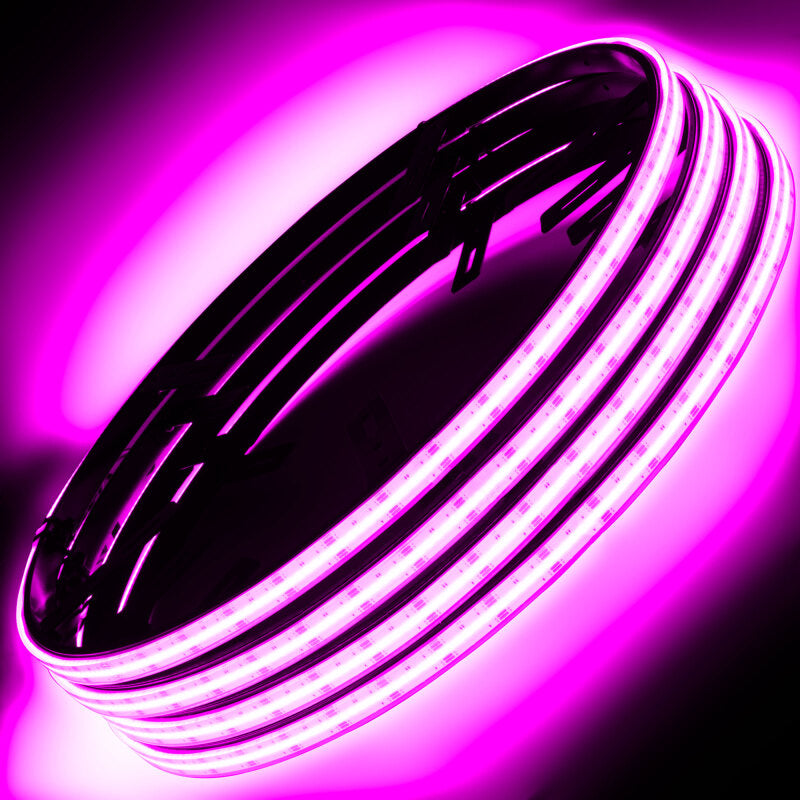 ORACLE Lighting LED Illuminated Wheel Rings 16.5in PLASMA ColorSHIFT w/BC2 Bluetooth Controller 4238-BC2 4238-BC2 Photo - Unmounted