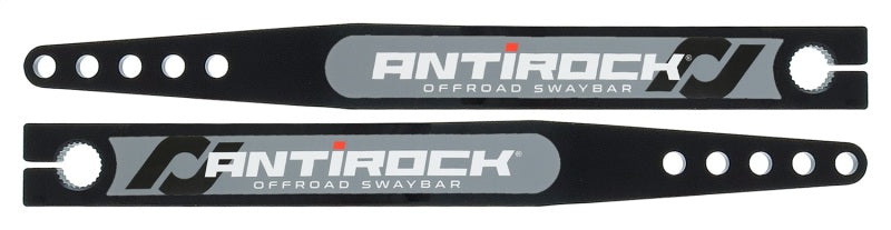 RockJock Antirock Fabricated Steel Sway Bar Arms 20in Long 18.195in C-C 5 Holes w/ Stickers Pair RJ-202007-105 RJ-202007-105 Photo - Primary