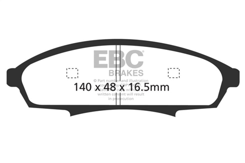 EBC Disc Brake Pad Set DP31252C Photo - Primary