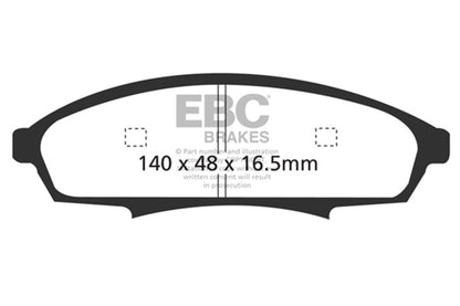 EBC Disc Brake Pad Set DP31252C Photo - Primary