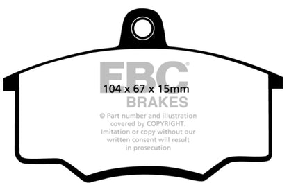 EBC Disc Brake Pad Set DP2310/2 Photo - Primary