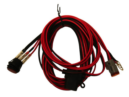 Rigid Industries Wire Harness, Fits 4-6 Inch E-Series, 6-10Inch SR-Series, Single Unit Pods 40194 40194 Photo - Primary