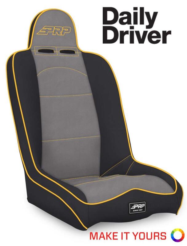 PRP Seats PRP Daily Driver High Back Suspension Seat A140110 A140110 Photo - Close Up
